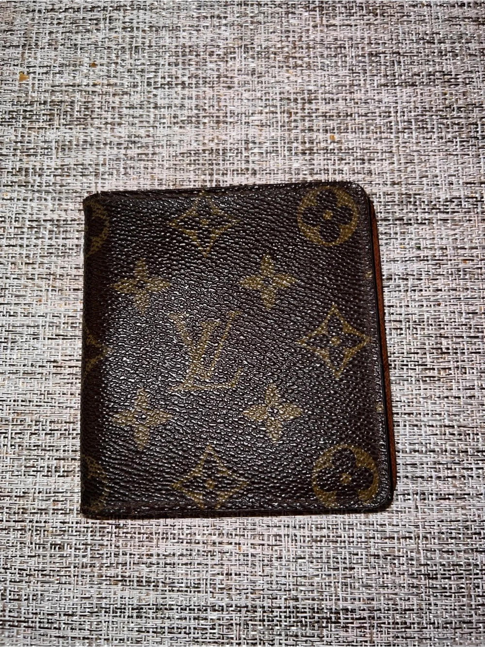 Louis Vuitton Monogram Canvas Key & Card Holder in Brown and Gold Tones